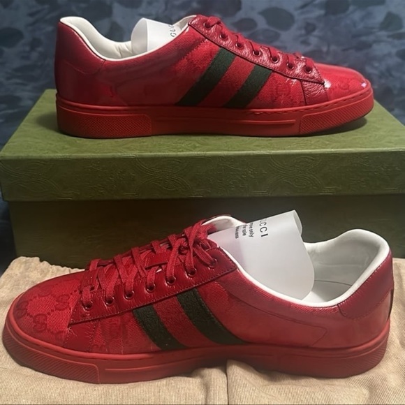 Gucci Ace GG Crystal Canvas for Men’s - Picture 6 of 12